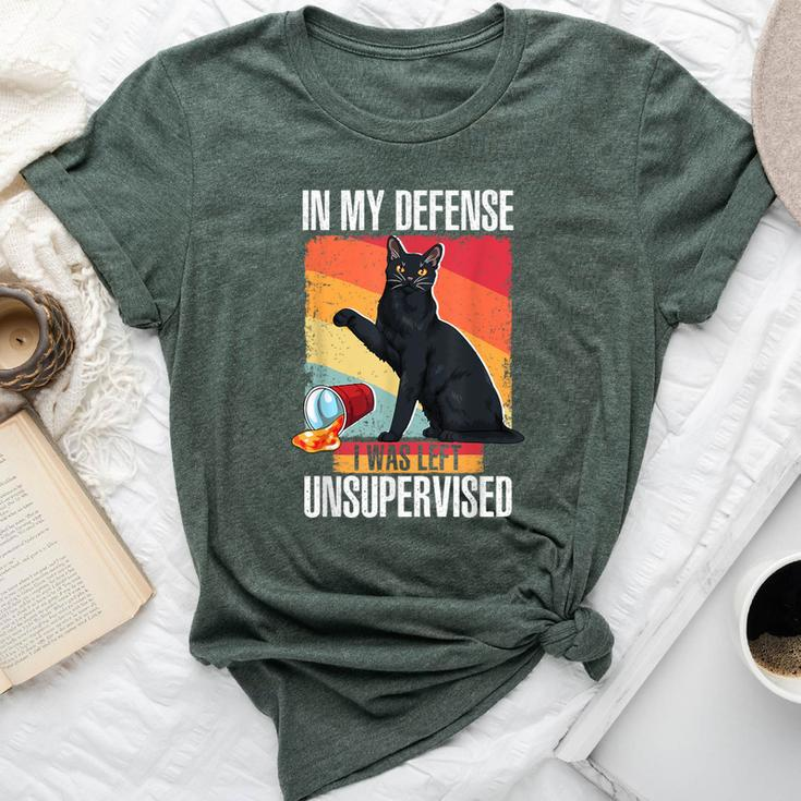 Cat Cat For Cat Unsupervised Bella Canvas T-shirt