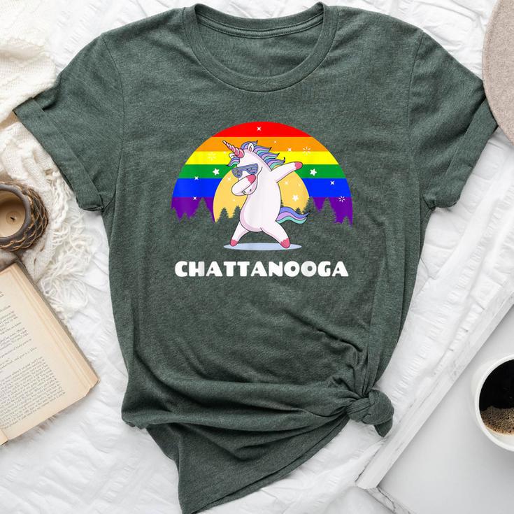 Chattanooga Tennessee Lgbtq Gay Pride Rainbow Bella Canvas T-shirt