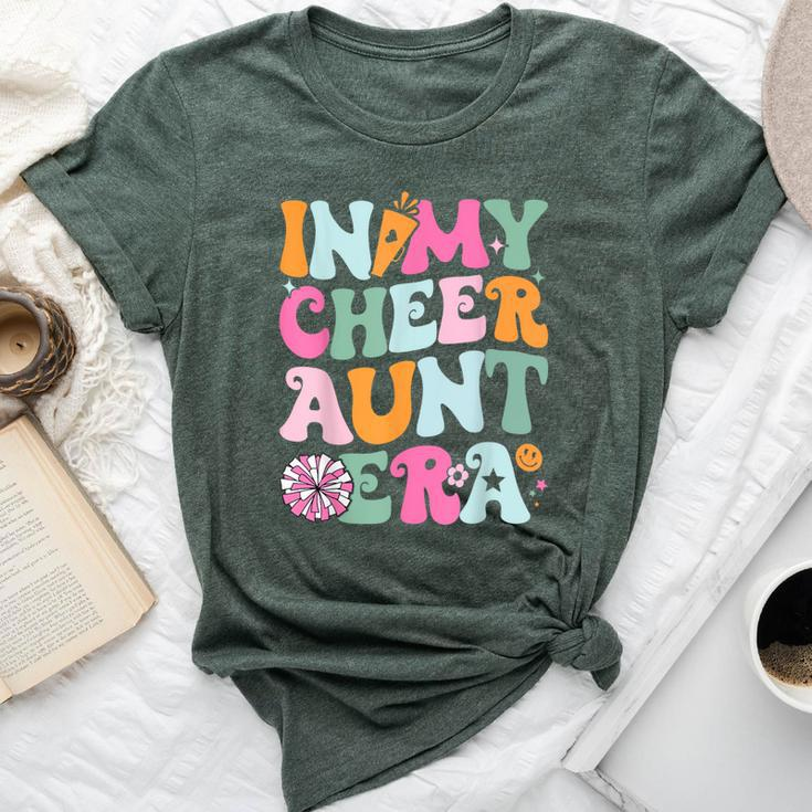 In My Cheer Aunt Era Cheerleading Girls Ns Bella Canvas T-shirt