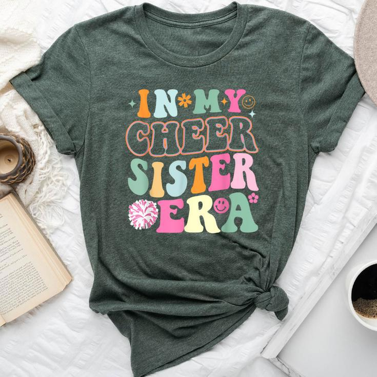 In My Cheer Sister Era Cheerleader Sports Cheer Life Tolder Bella Canvas T-shirt