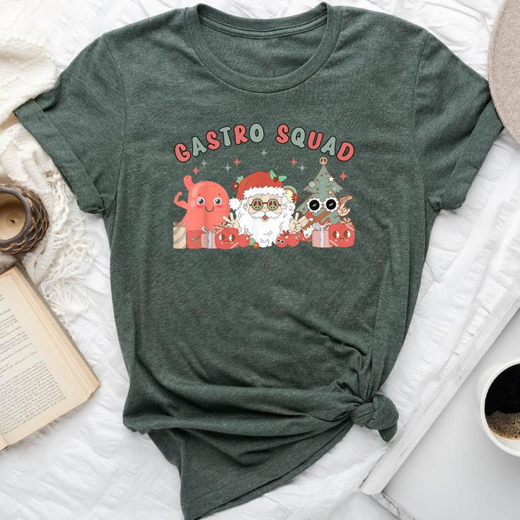 Christmas Gastro Squad Gi Nurse Endoscopy Santa Hippie Xmas Bella Canvas T-shirt