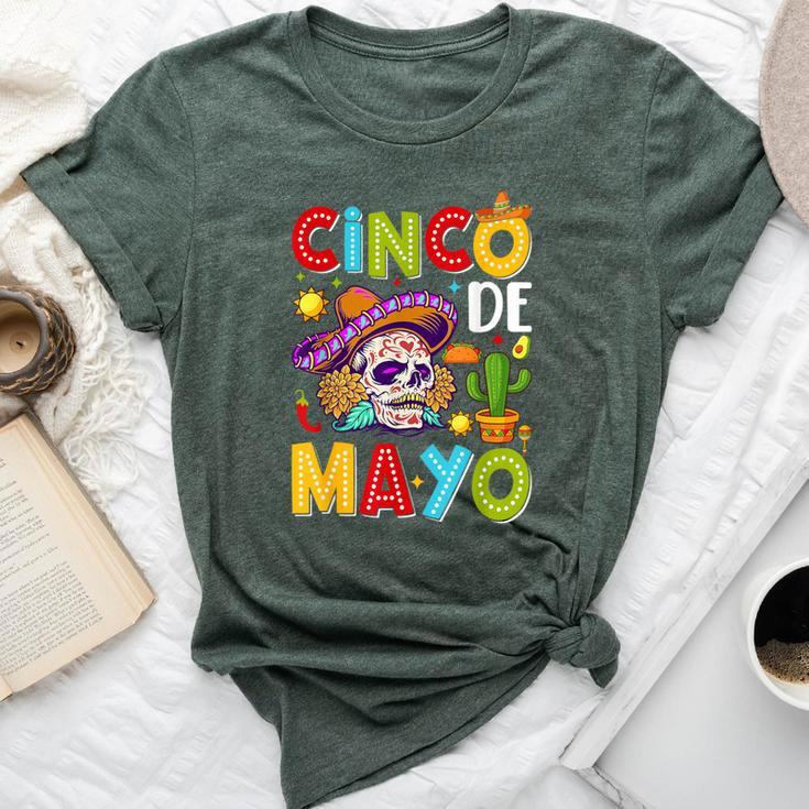 Cinco De Mayo Mexican Fiesta 5 De Mayo For Mexican Men Bella Canvas T-shirt
