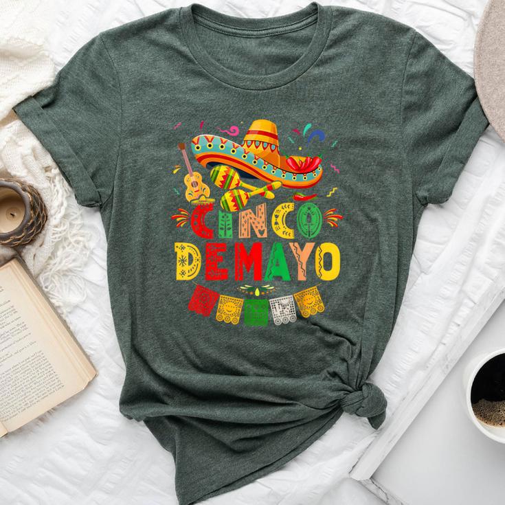 Cinco De Mayo Mexican Party Fiesta 5 De Mayo Men Bella Canvas T-shirt