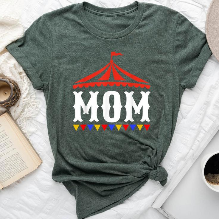 Circus Mom Of The Birthday Boy & Girl Carnival Family Outfit Bella Canvas T-shirt