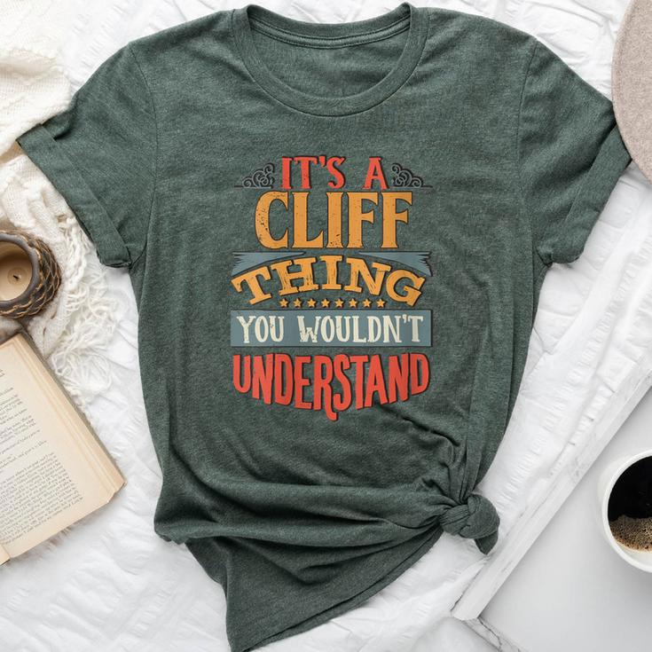 Cliff Name Bella Canvas T-shirt