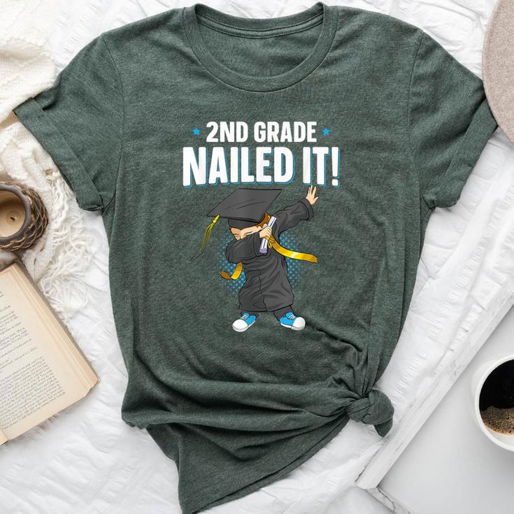 Dabbing Graduation Boy 2Nd Grade Nailed It Class Of 2024 Bella Canvas T-shirt