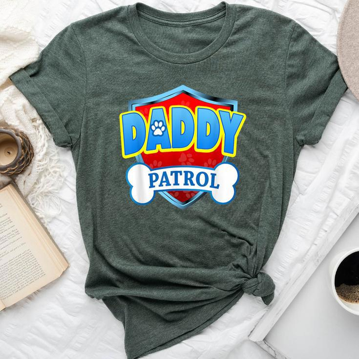 Daddy Of The Birthday Boy Girl Dog Paw Family Matching Bella Canvas T-shirt