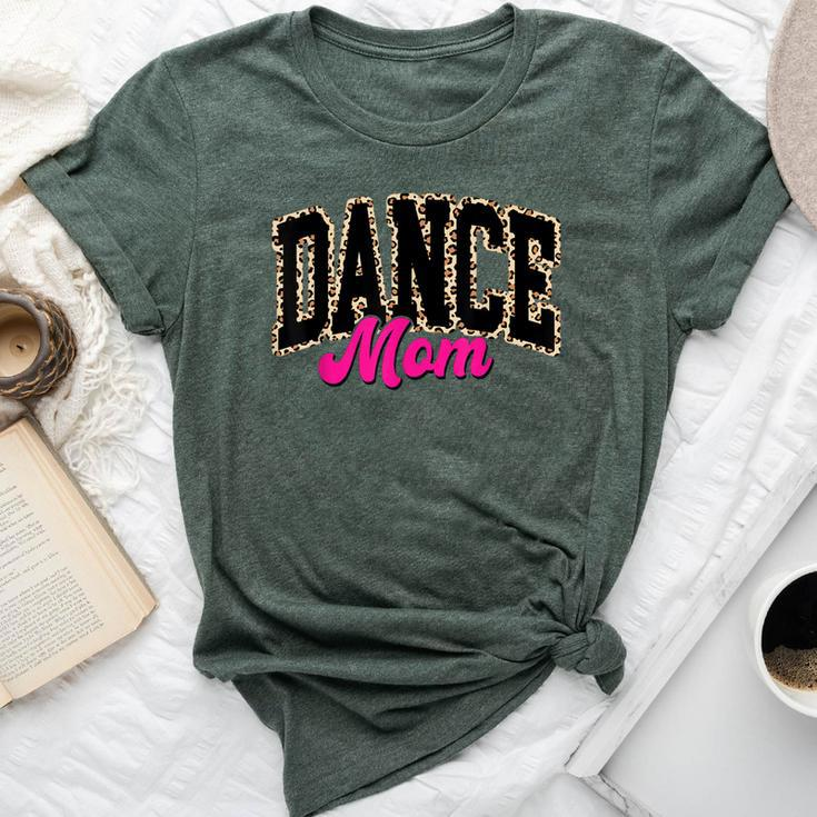 Dance Mom Leopard Dancing Mom Life Girls Dancer Bella Canvas T-shirt
