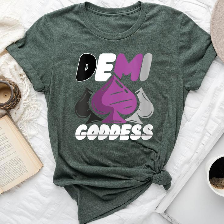 Demi Goddess Proud Demisexual Woman Demisexuality Pride Bella Canvas T-shirt