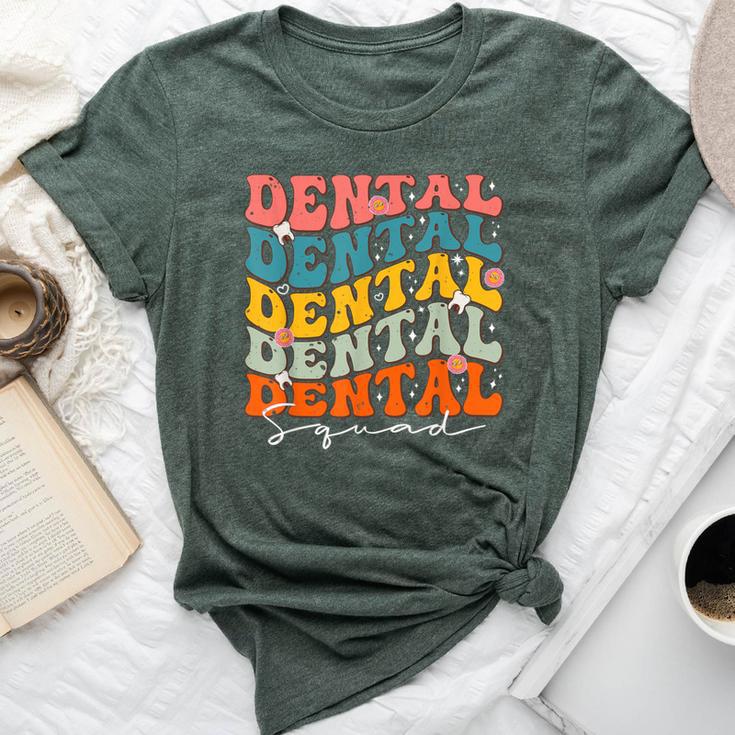 Dental Squad Groovy For National Dentist’S Day 2024 Bella Canvas T-shirt