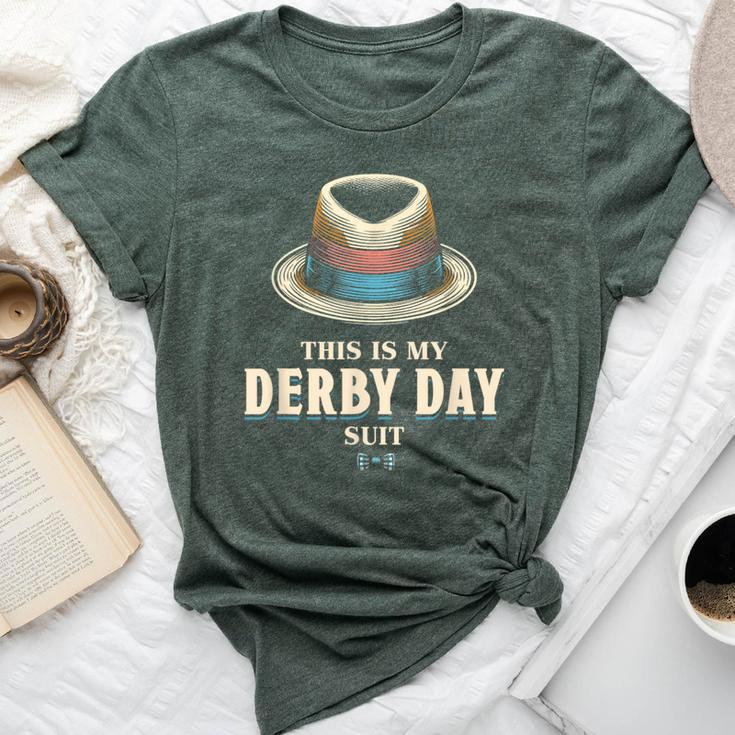 This Is My Derby Suit Derby 2024 Horse Racing Bella Canvas T-shirt