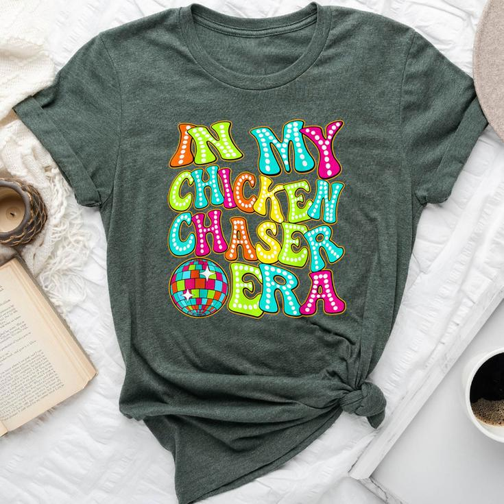 Disco Groovy In My Chicken Chaser Era Bella Canvas T-shirt