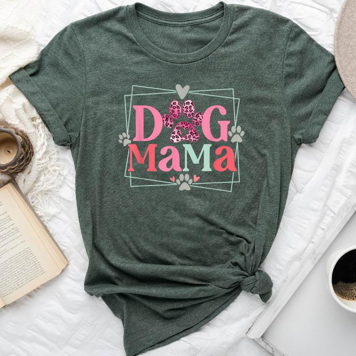 Dog Mama Dog And Cat Mom Furmama Women Bella Canvas T-shirt