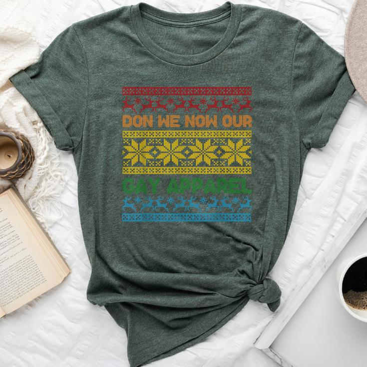 Don We Now Our Gay Apparel Rainbow Lgbt Bella Canvas T-shirt