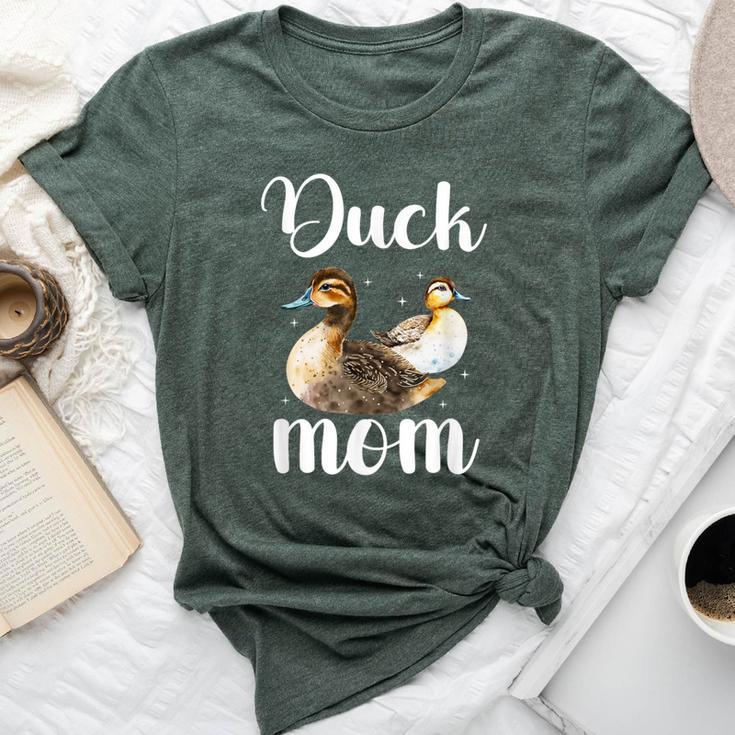 Duck Mom Duck Owner Duck Mama Duck Farmer Bella Canvas T-shirt