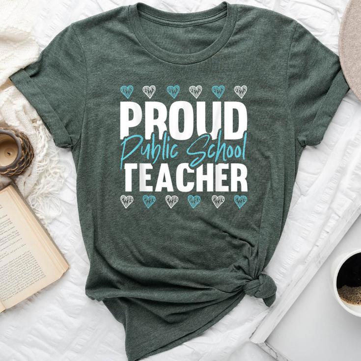 Education Proud Public School Teacher Job Profession Bella Canvas T-shirt