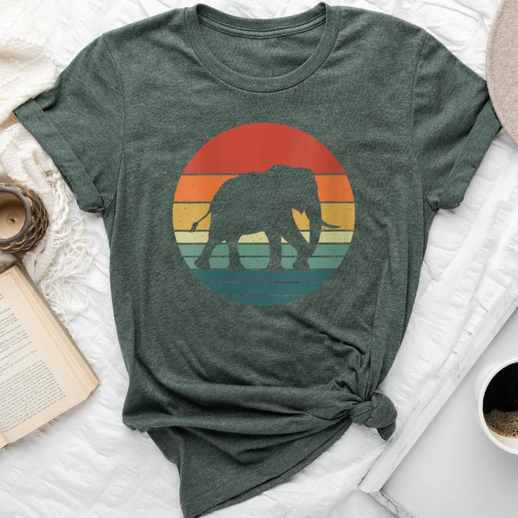 Elephant Retro Vintage Animal Lover Bella Canvas T-shirt