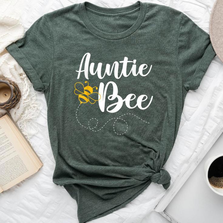 Family Bee Auntie Birthday Family Matching Beekeeper Bella Canvas T-shirt