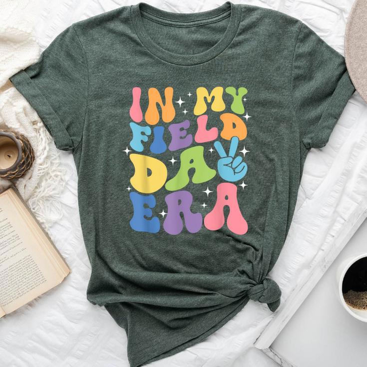 In My Field Day Era Retro Groovy Teacher Field Trip Bella Canvas T-shirt