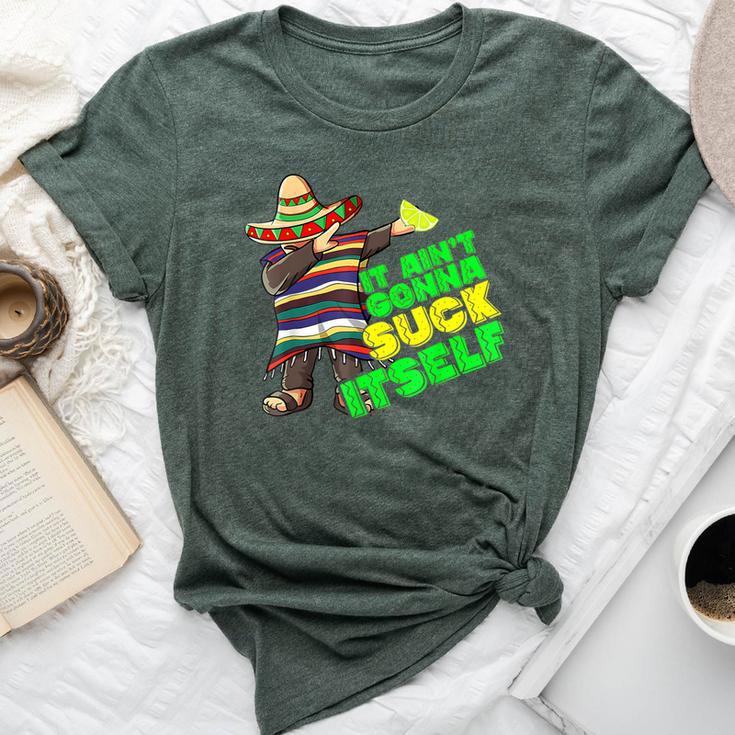 It Aint Gonna Suck Itself Tequila Lime Cinco De Mayo Bella Canvas T-shirt