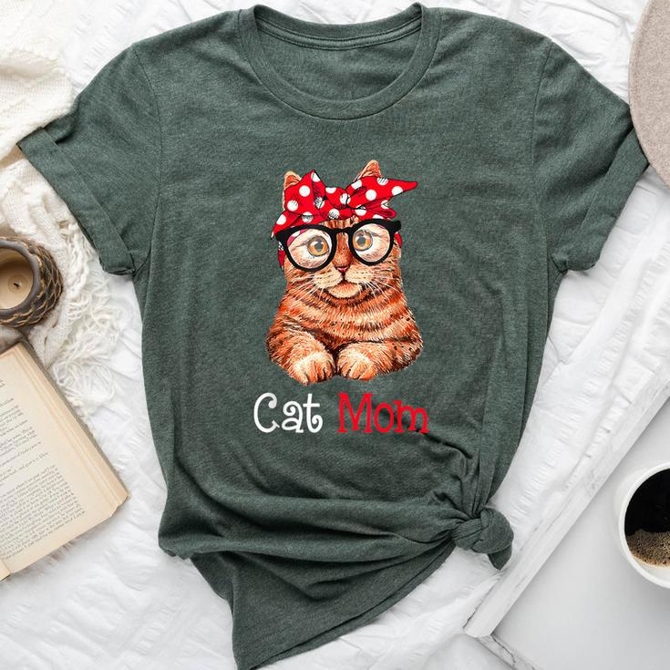 Cat Mom Cat Lovers Mother's Day Mom Mothers Bella Canvas T-shirt