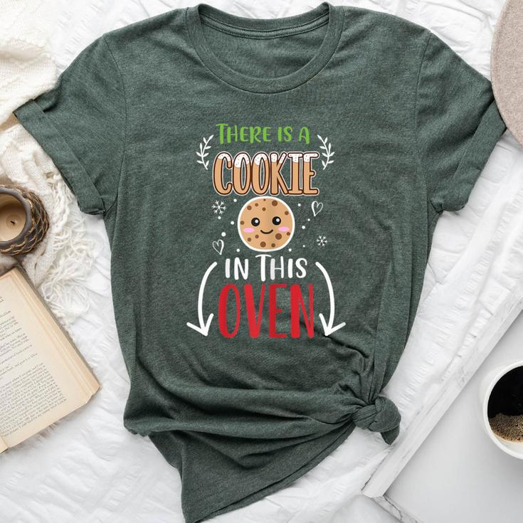 Cookie Christmas Matching Pregnancy Announcement Bella Canvas T-shirt