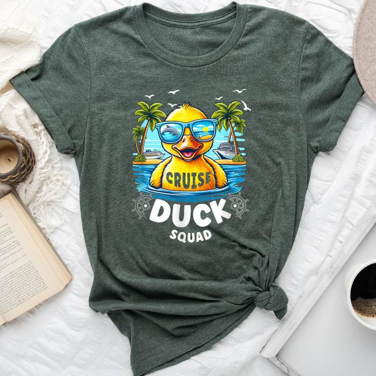 Duck Cruise Rubber Duck Squad Vaction Cruise Ship Bella Canvas T-shirt