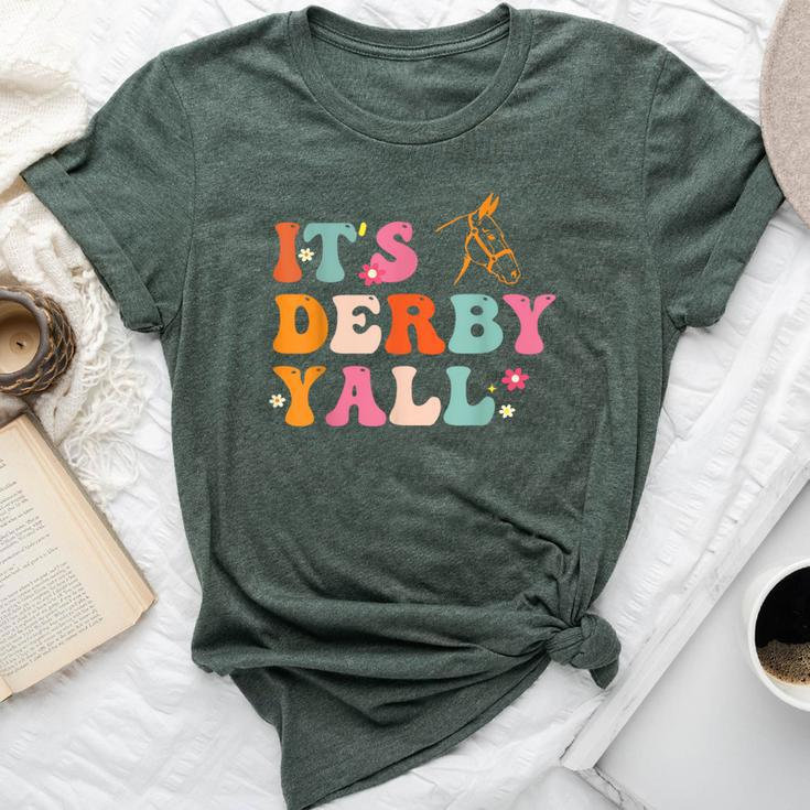 Horse Racing It's Derby Yall Bella Canvas T-shirt