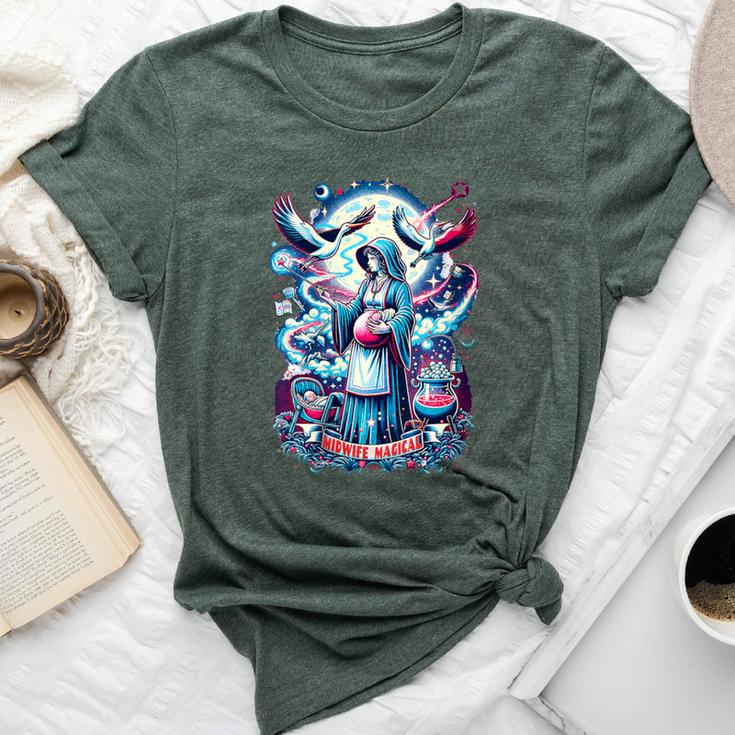 Midwife Magical Fantasy For Both And Vintage Bella Canvas T-shirt