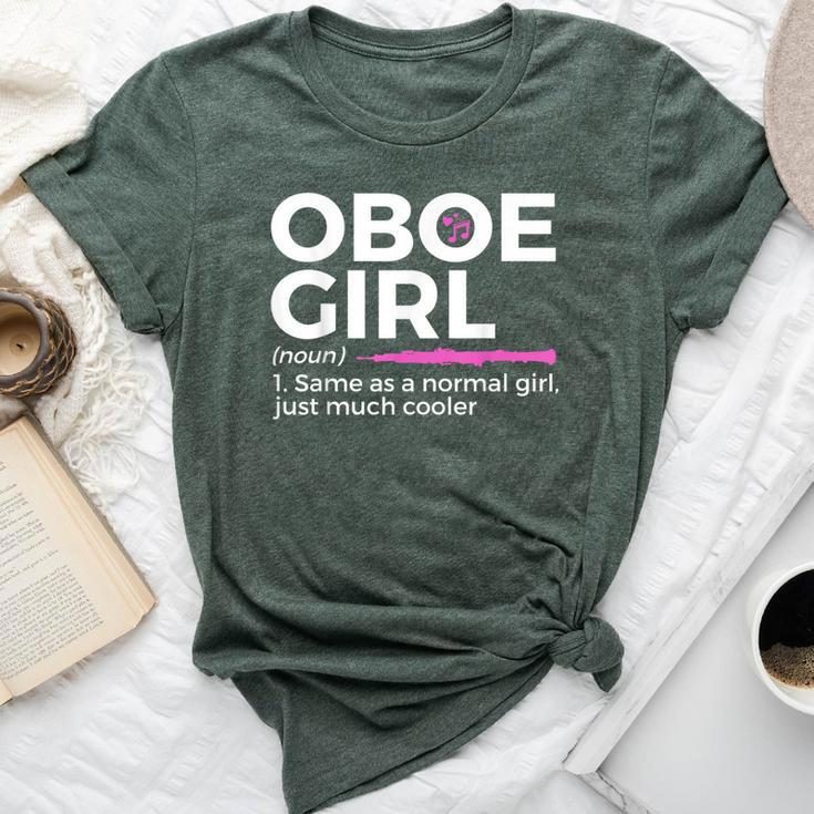 Oboe Girl Definition Oboe Bella Canvas T-shirt