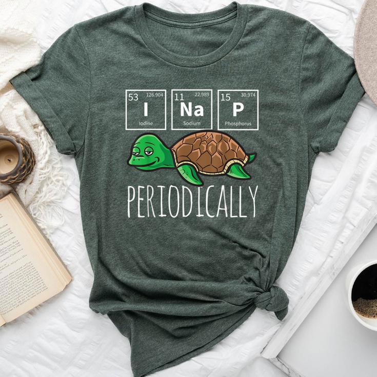 Science I Nap Periodic Table Meme Meh Sea Turtle Bella Canvas T-shirt