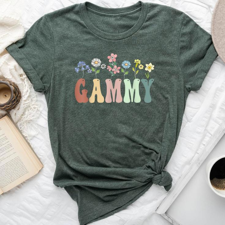 Gammy Wildflower Floral Gammy Bella Canvas T-shirt