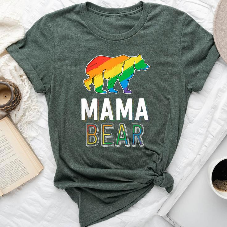 Gay Mama Bear Proud Mom Lgbtq Parent Lgbt Mother Bella Canvas T-shirt
