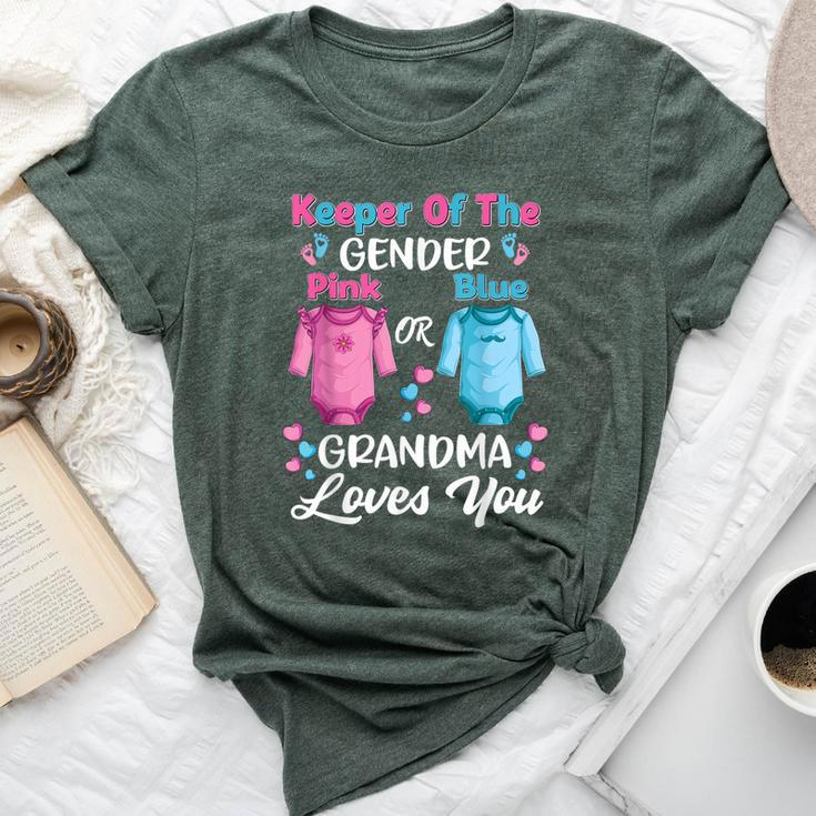 Gender Reveal Outfit Grandma To Be Party Announcement Bella Canvas T-shirt