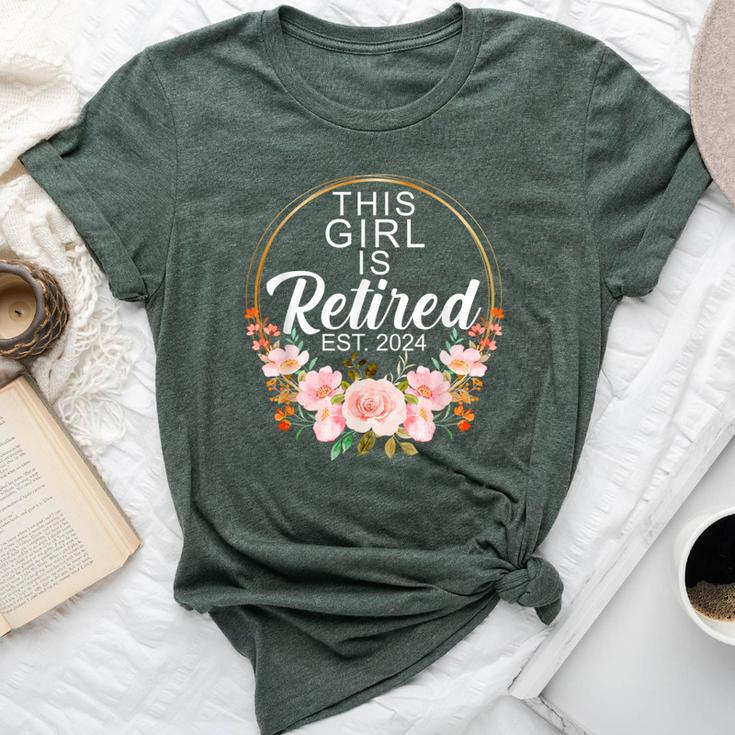 This Girl Is Retired Est 2024 Retirement Bella Canvas T-shirt