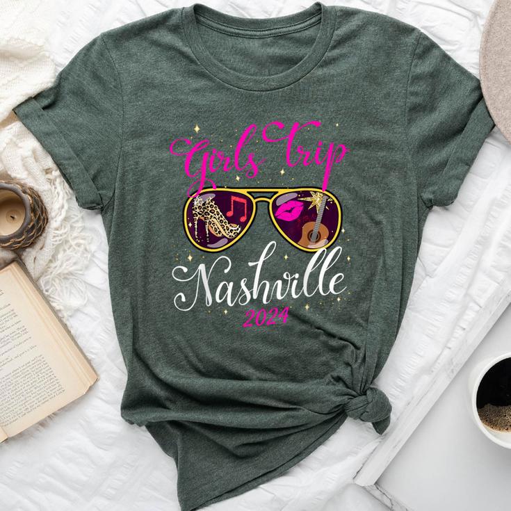 Girls Trip Nashville 2024 For Weekend Birthday Party Bella Canvas T-shirt