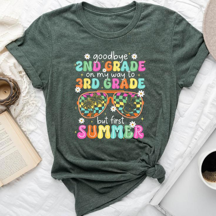 Goodbye 2Nd Grade On My Way To 3Rd Grade Last Day Of School Bella Canvas T-shirt