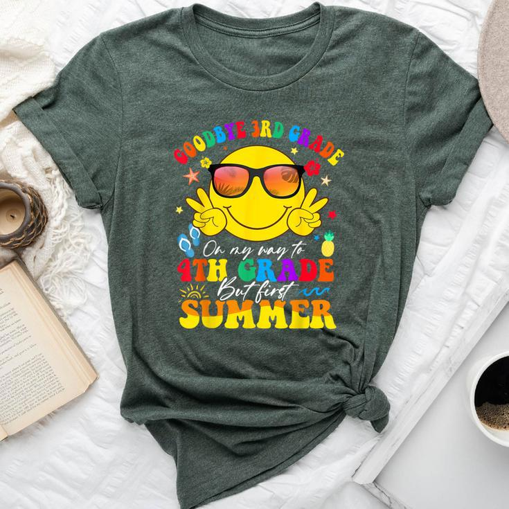 Goodbye 3Rd Grade On My Way To 4Th Grade But First Summer Bella Canvas T-shirt
