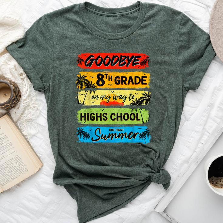Goodbye 8Th Grade Summer Graduation Teacher Kid Bella Canvas T-shirt