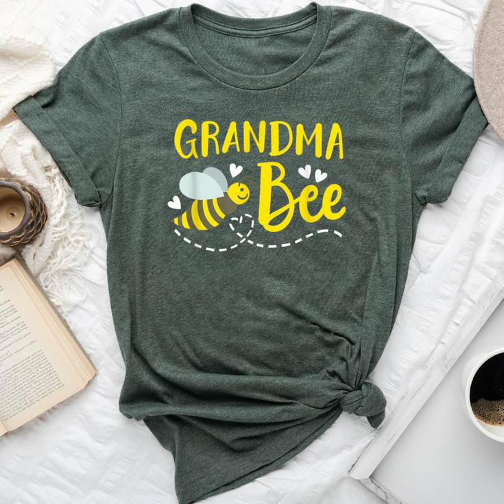 Grandma Bee Cute Beekeeping Birthday Party Matching Family Bella Canvas T-shirt