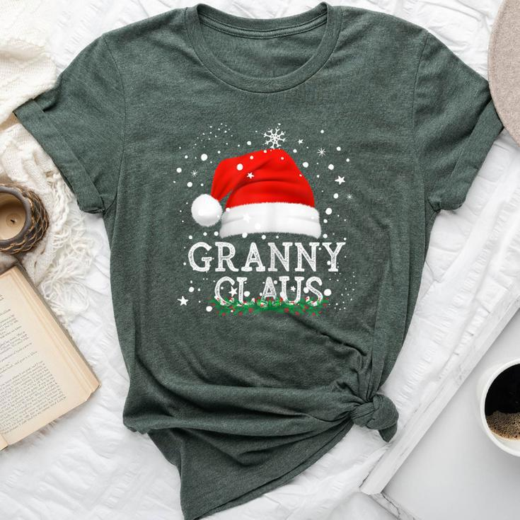 Granny Claus Family Christmas Pjs Grandma Grandmother Bella Canvas T-shirt