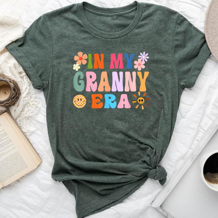 In My Granny Era Groovy Granny Retro Cool Granny Bella Canvas T-shirt