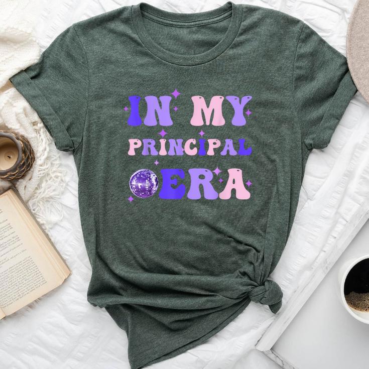 Groovy In My Principal Era Disco School Era Teacher Student Bella Canvas T-shirt