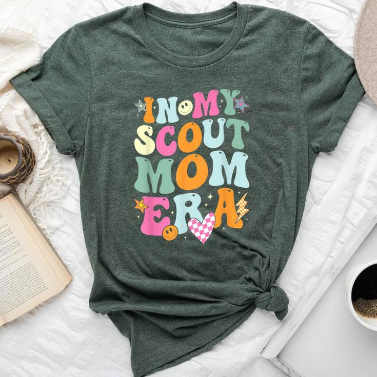 Groovy In My Scout Mom Era Scout Mom Retro Bella Canvas T-shirt
