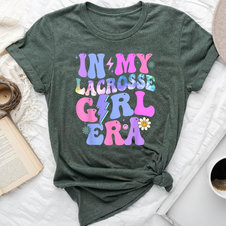 Groovy Tie Dye In My Lacrosse Girl Era Bella Canvas T-shirt