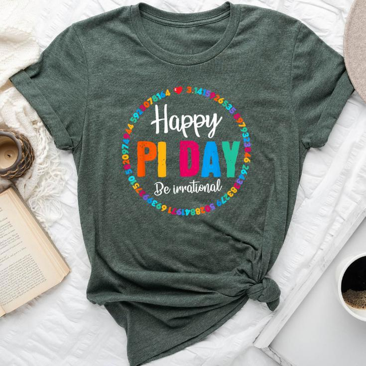 Happy Pi Day Pie Math Coach Teacher Pi Day Lover Nerdy Bella Canvas T-shirt