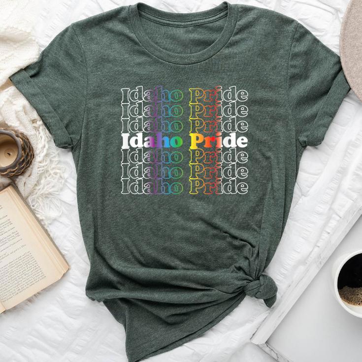 Idaho Pride Lgbt Rainbow Bella Canvas T-shirt