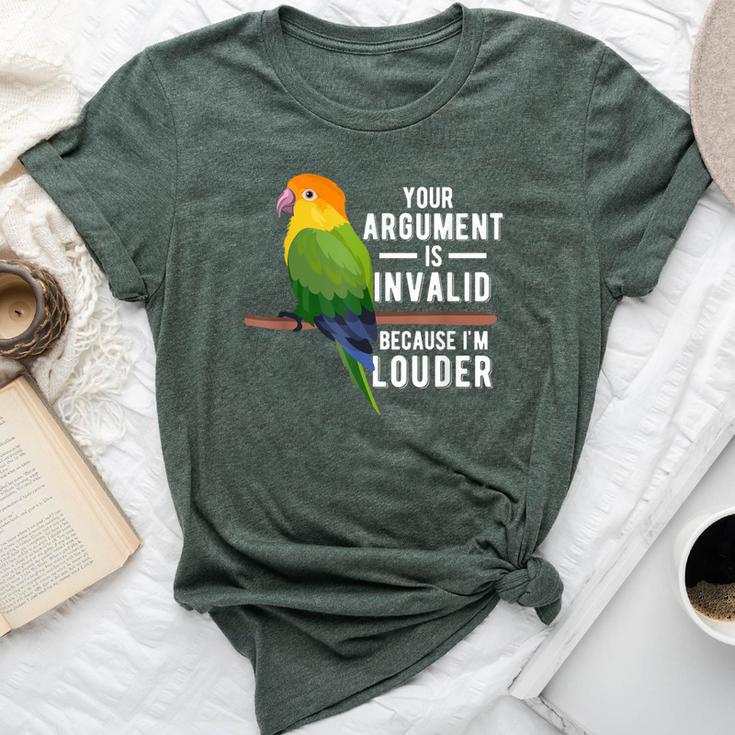 I'm Louder Caique Owner Caique Parrot Mom Bella Canvas T-shirt