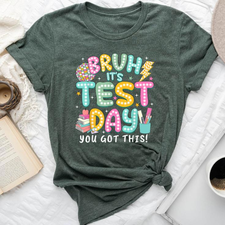 It’S Test Day Rock The School Test Day Teacher Apparel Bella Canvas T-shirt