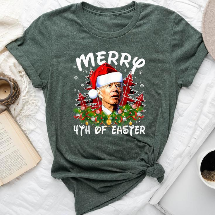 Joe Biden Happy 4Th Easter Ugly Christmas Sweater For Women Bella Canvas T-shirt